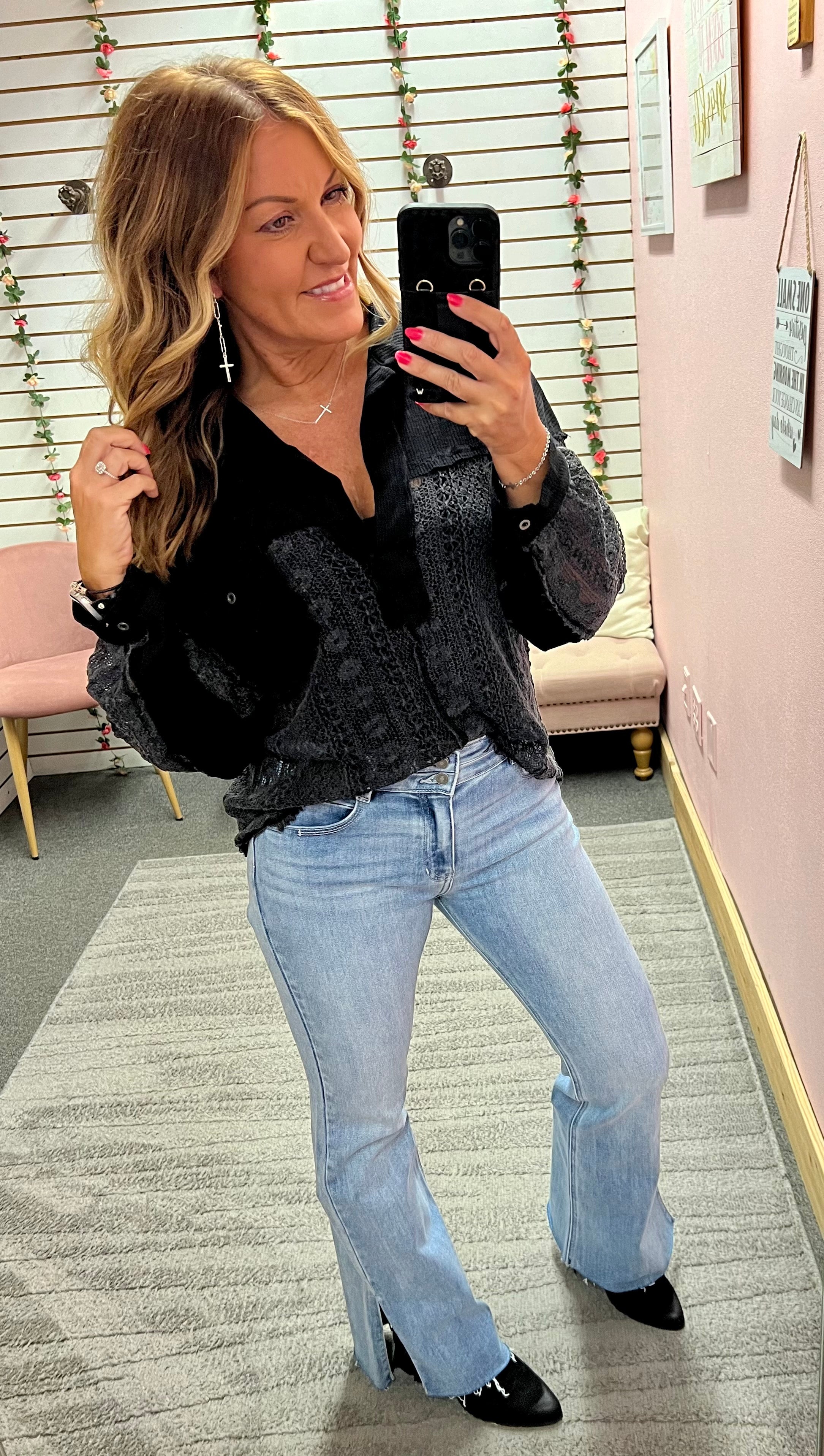 Chic boutique rose clothing deals