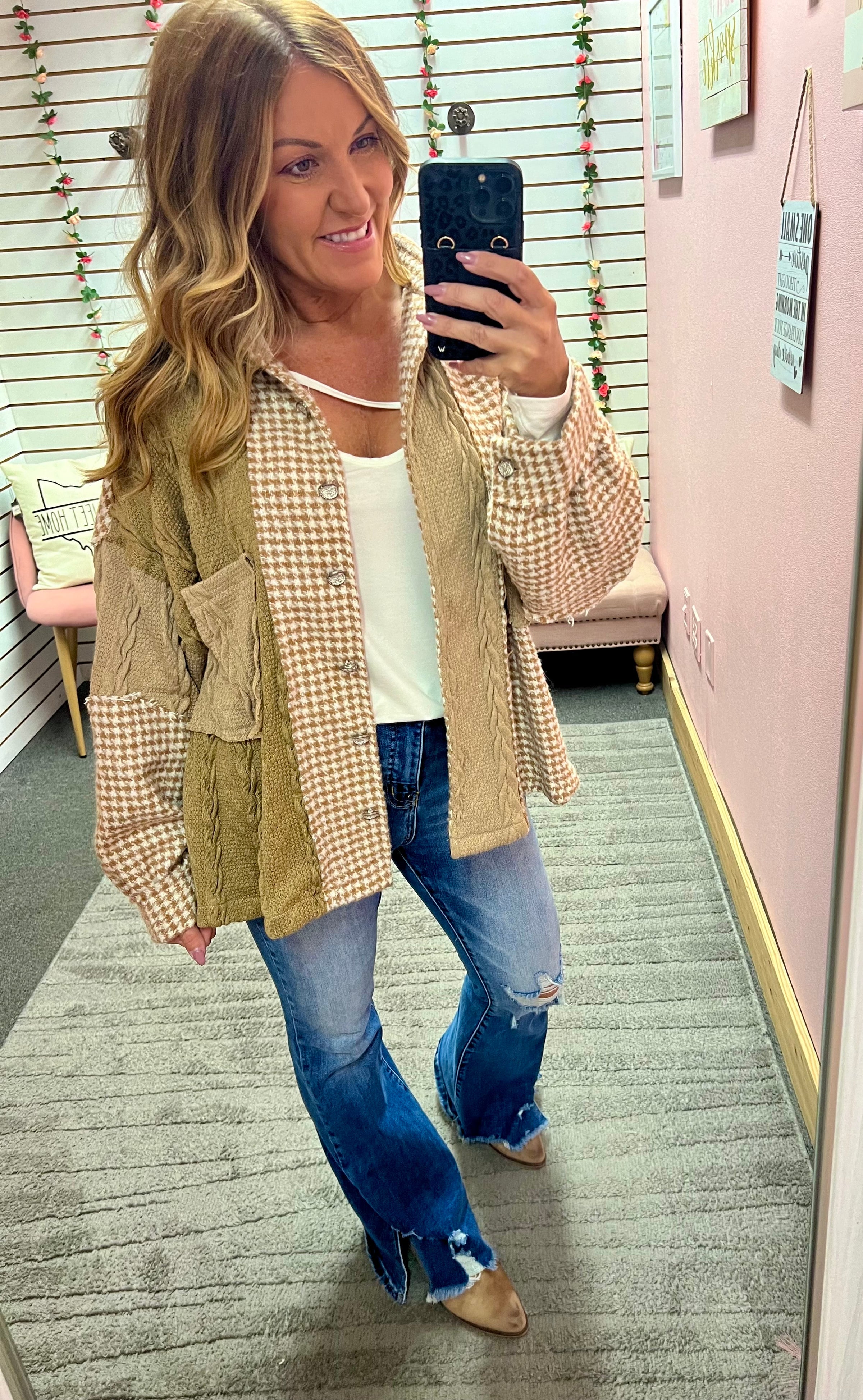 Chic boutique rose clothing sales