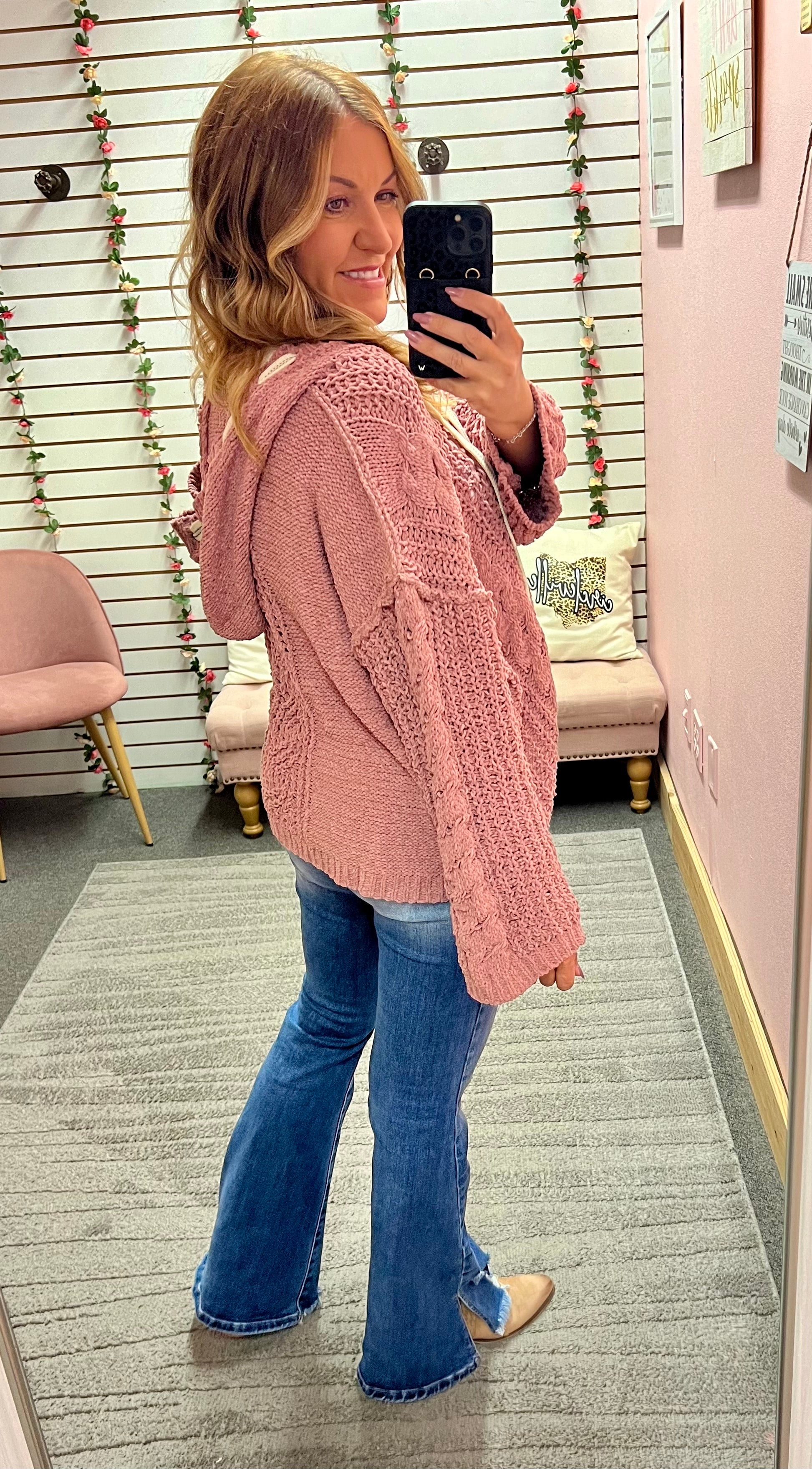 Chenille sweater boutique deals